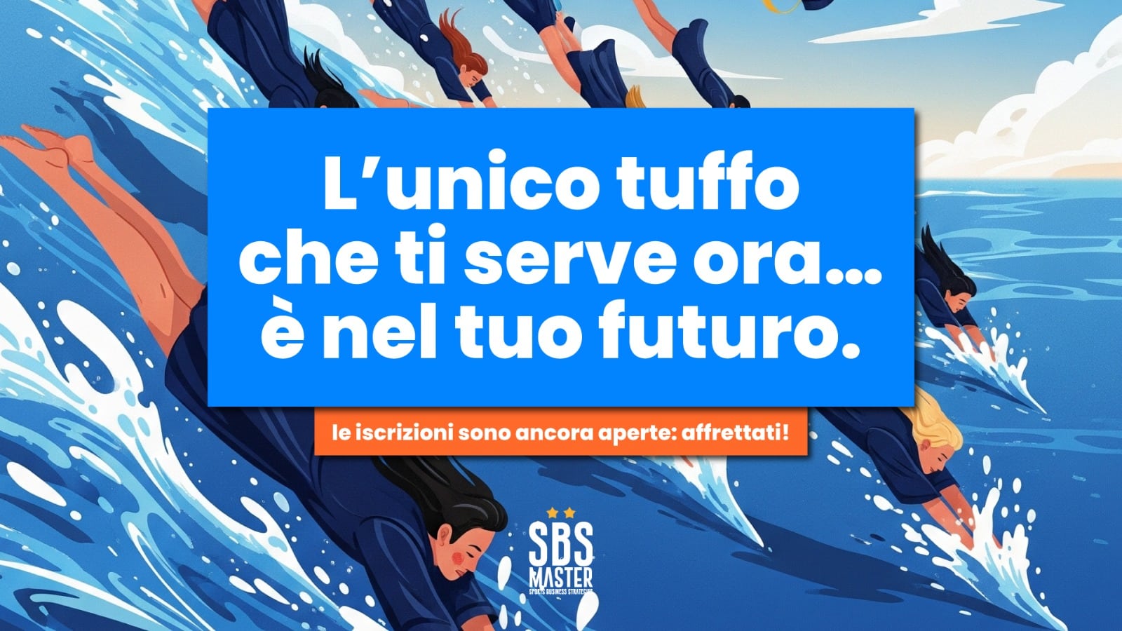 Reminder chiusura iscrizioni Master SBS 16 settembre 2025