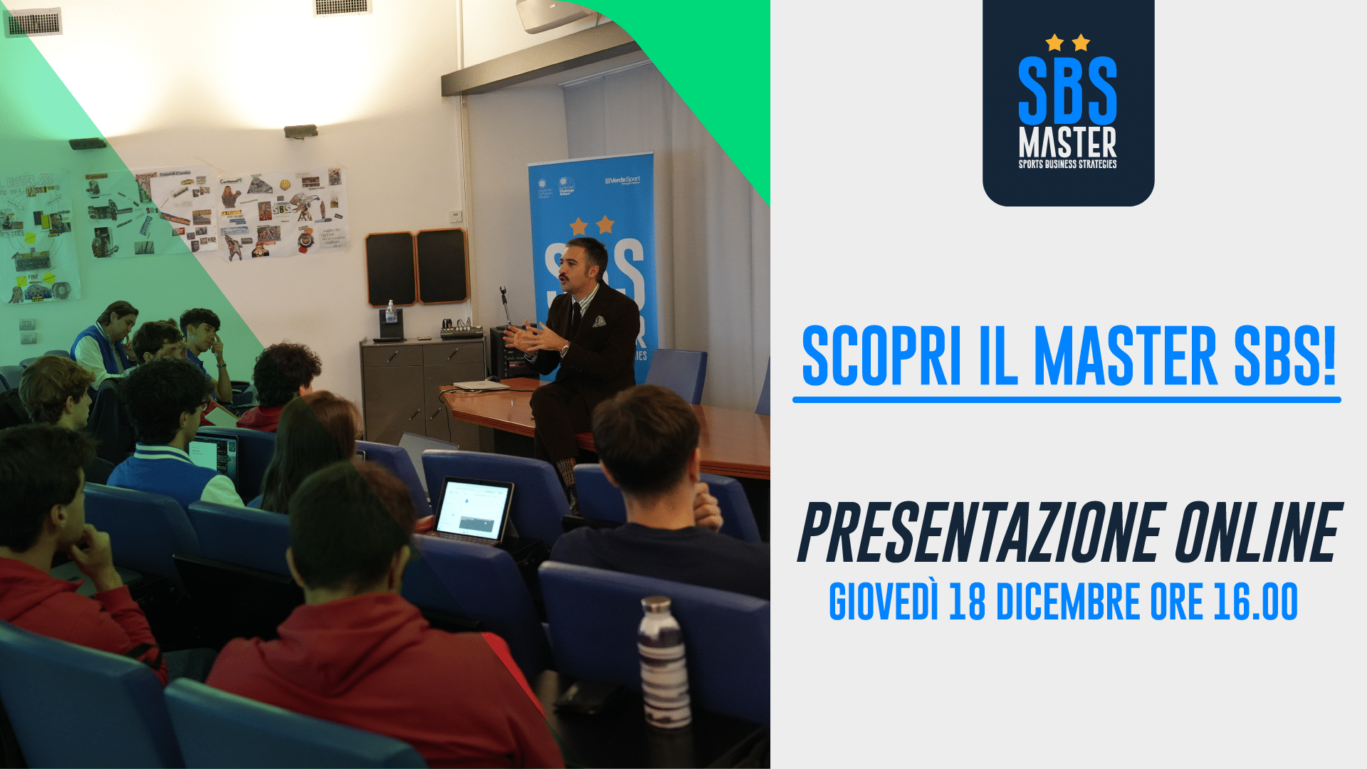 Master SBS - Presentazione 18 Dicembre 2025