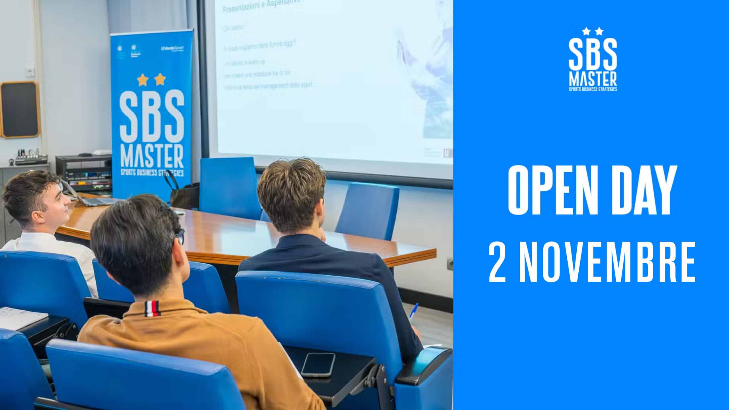 Open Day Master SBS 12 novembre 2025