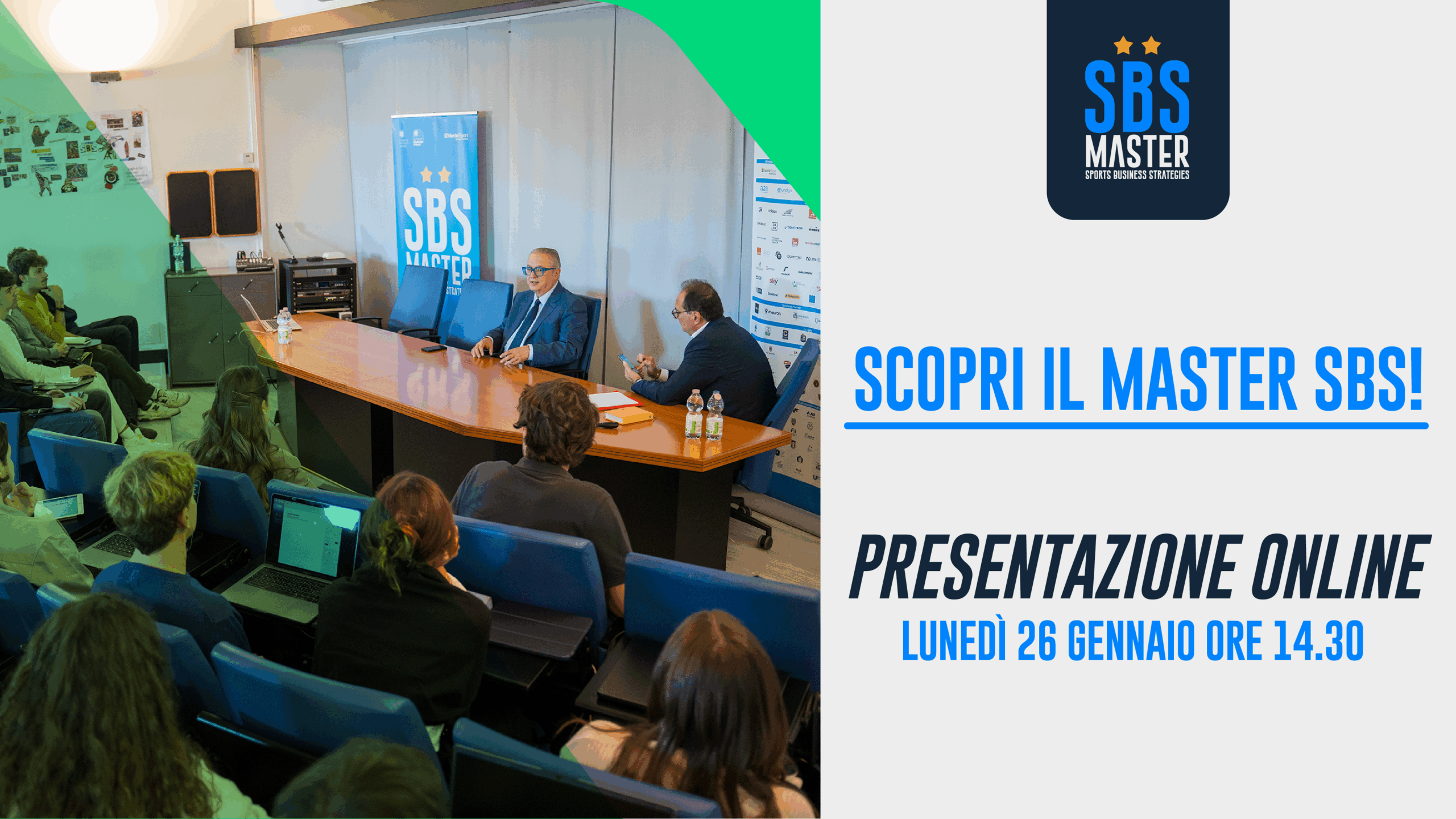 Master SBS - Presentazione 26 Gennaio 2025