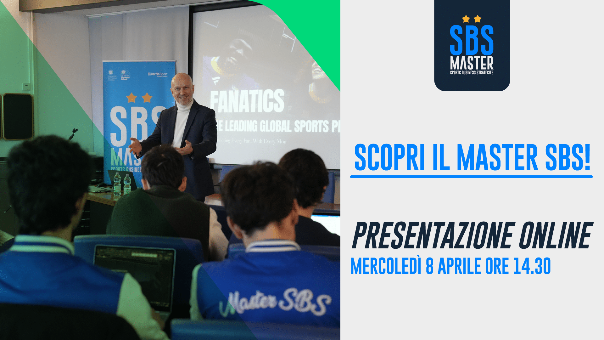 Presentazione Master SBS 8 Aprile