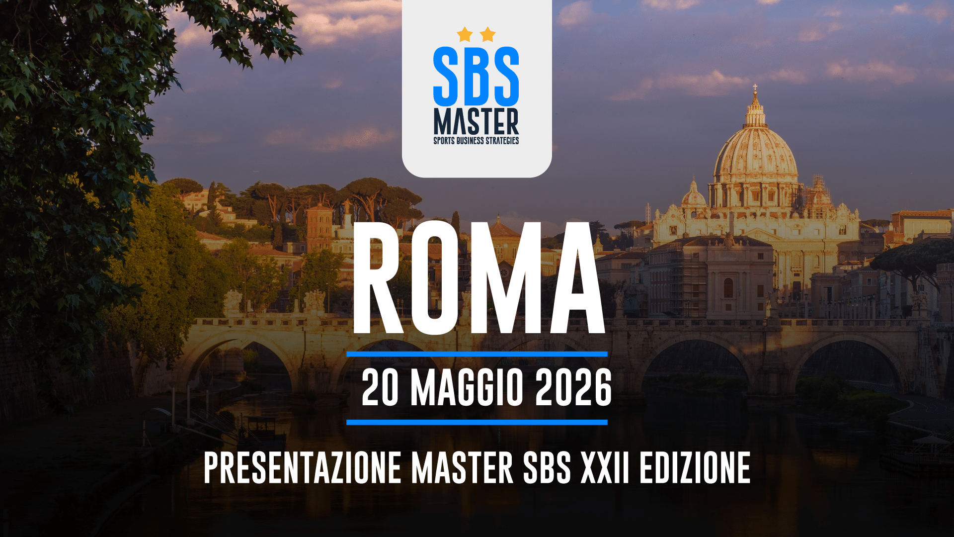 Presentazione ROMA - Master SBS