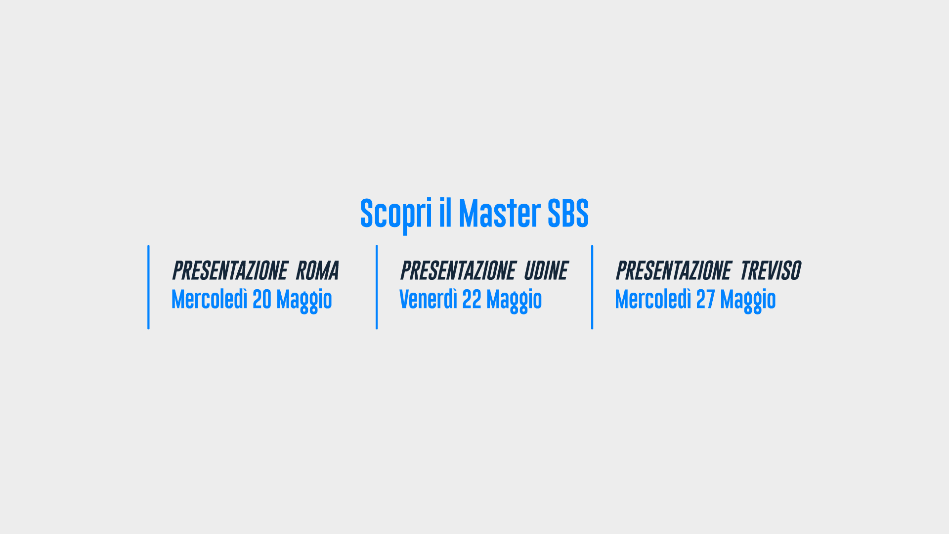 Aperte le Iscrizioni alla XX edizione
